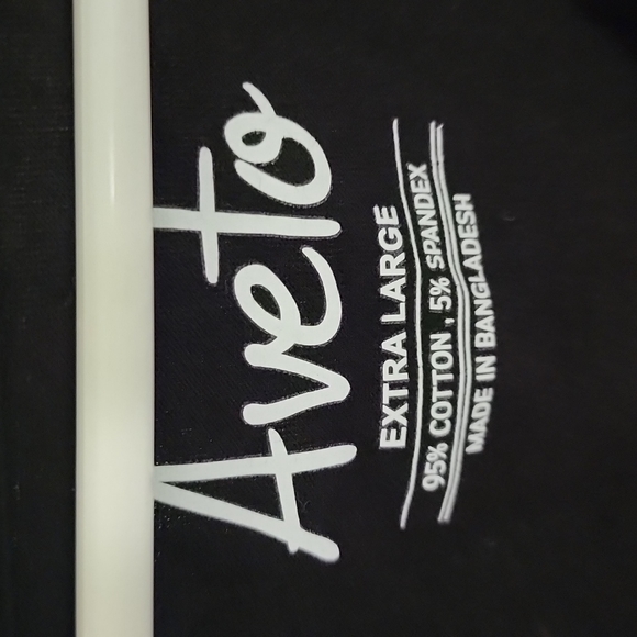 New Upcycled Bleach Stencil Black Cotton XL Bibbity Bobbity Aveto Shirt - Picture 4 of 4